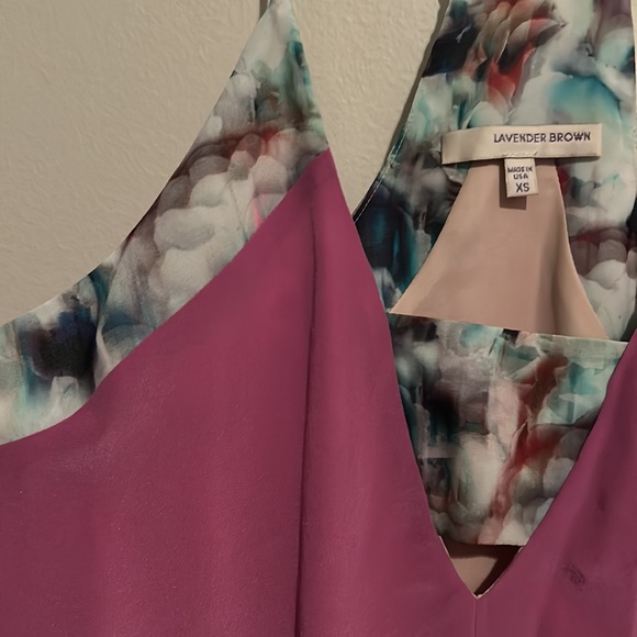 Lavender Brown Dress XS - Picture 4 of 6